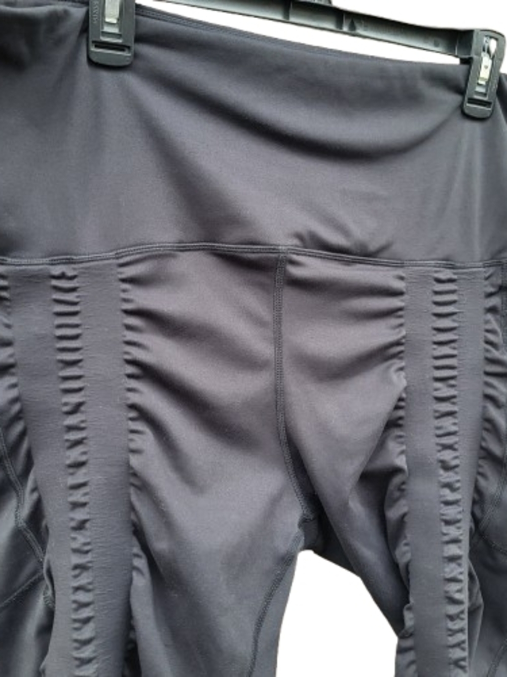 Sweetflexx Resistance Band Leggings Blk High Waisted Pockets Women’s Size XL 18